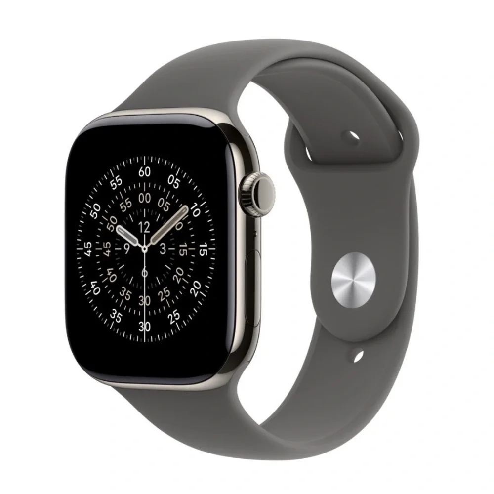 NIB Stone Gray Apple Watch Sport Band-42mm S/M
